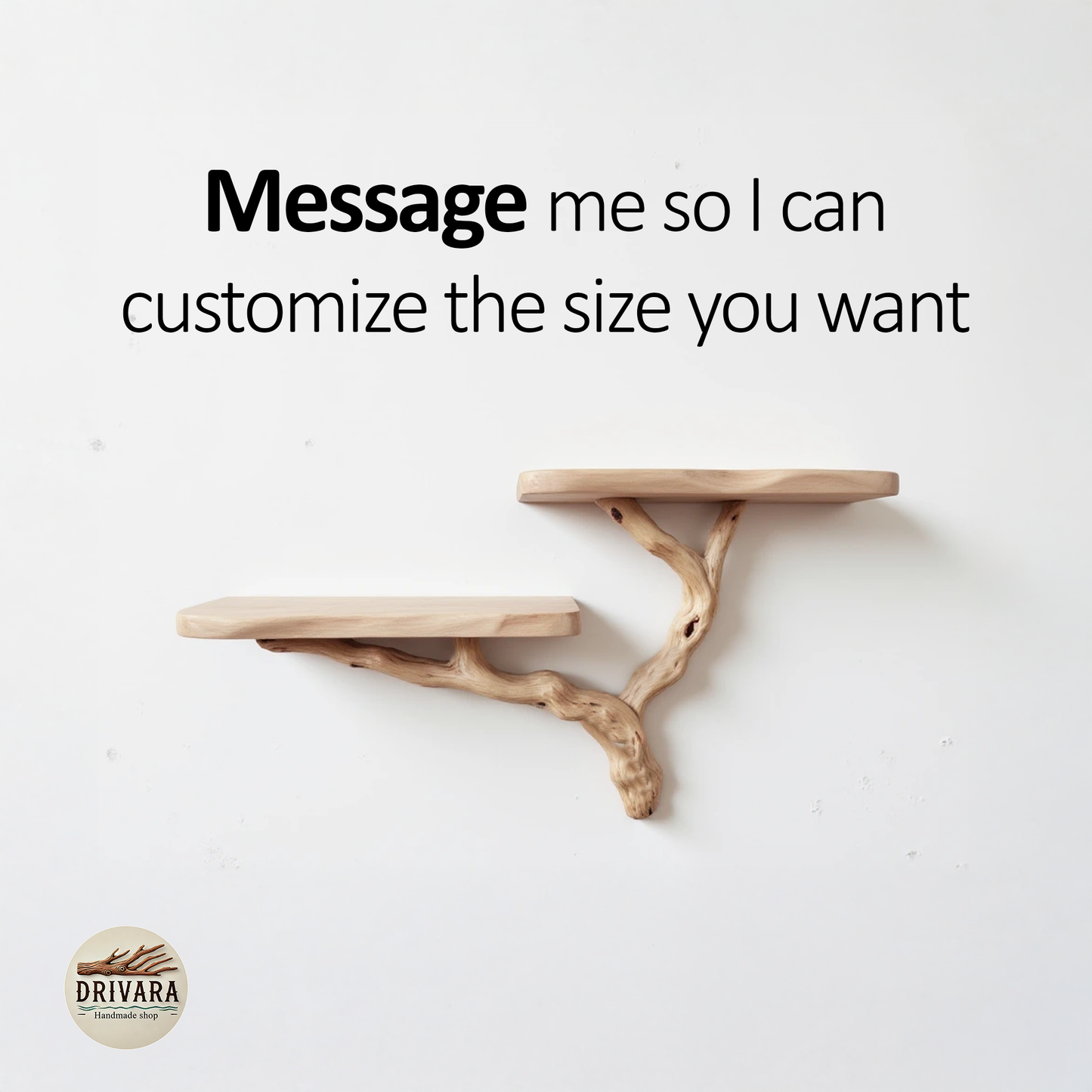 Rustic driftwood shelf console table bedroom solidwood bookshelf wall mount unique tree bracnh bookshelves entryway handmade furniture
